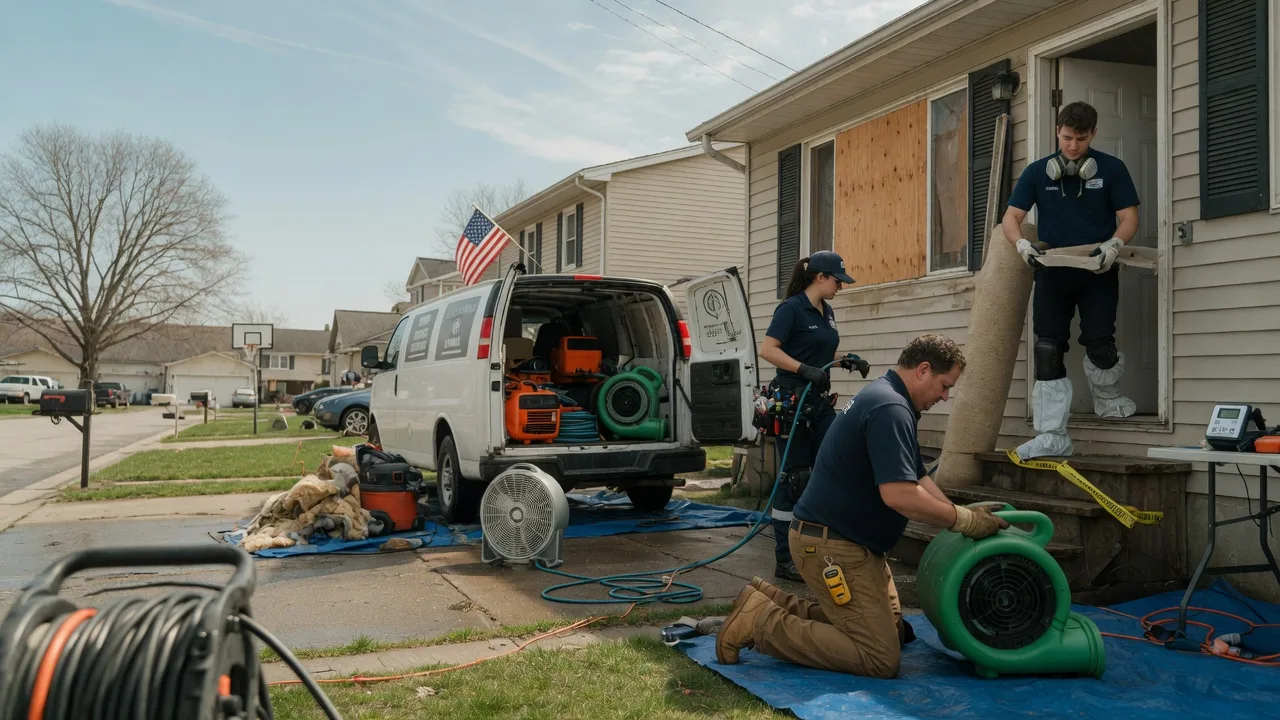 Water Damage Restoration in Elliston, VA near me